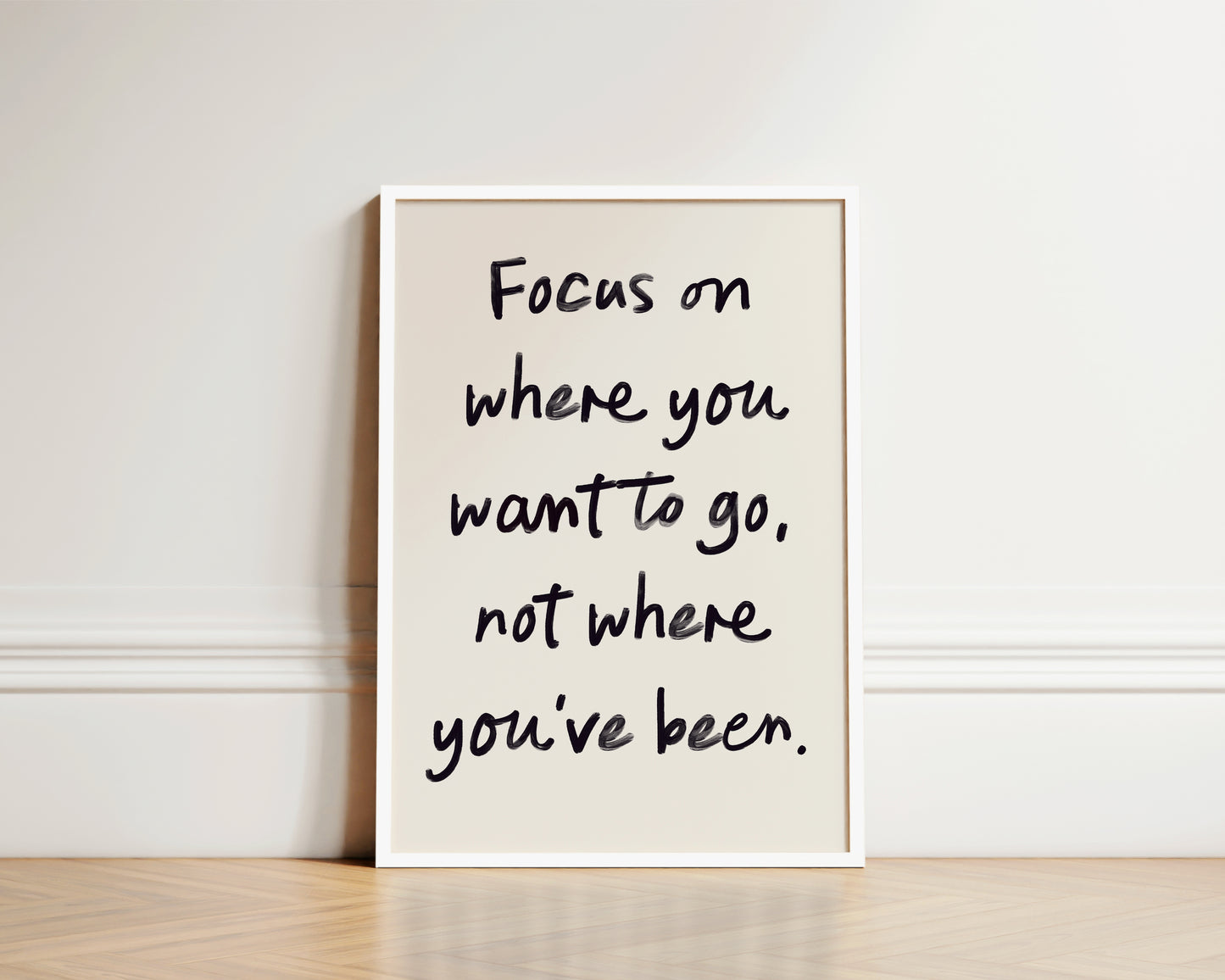 Focus Quote Wall Art Print