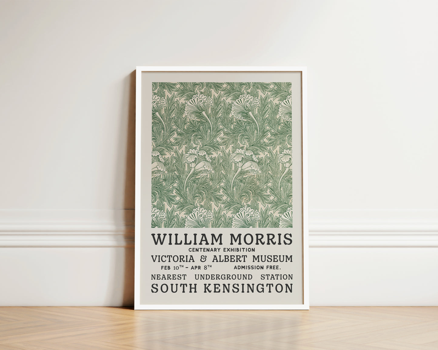 William Morris Green Tapestry Art Wall Art Print