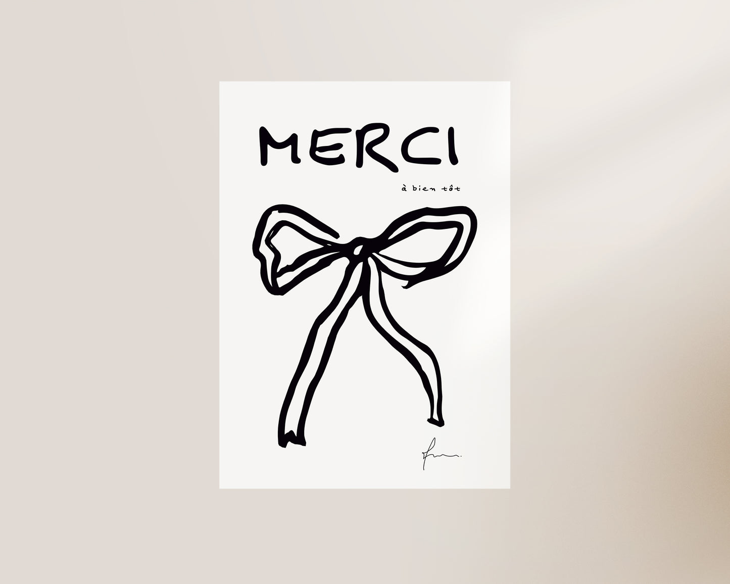 Merci Print