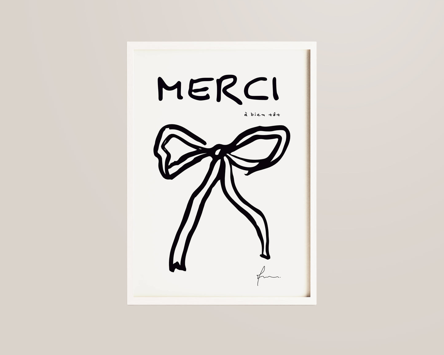 Merci Print