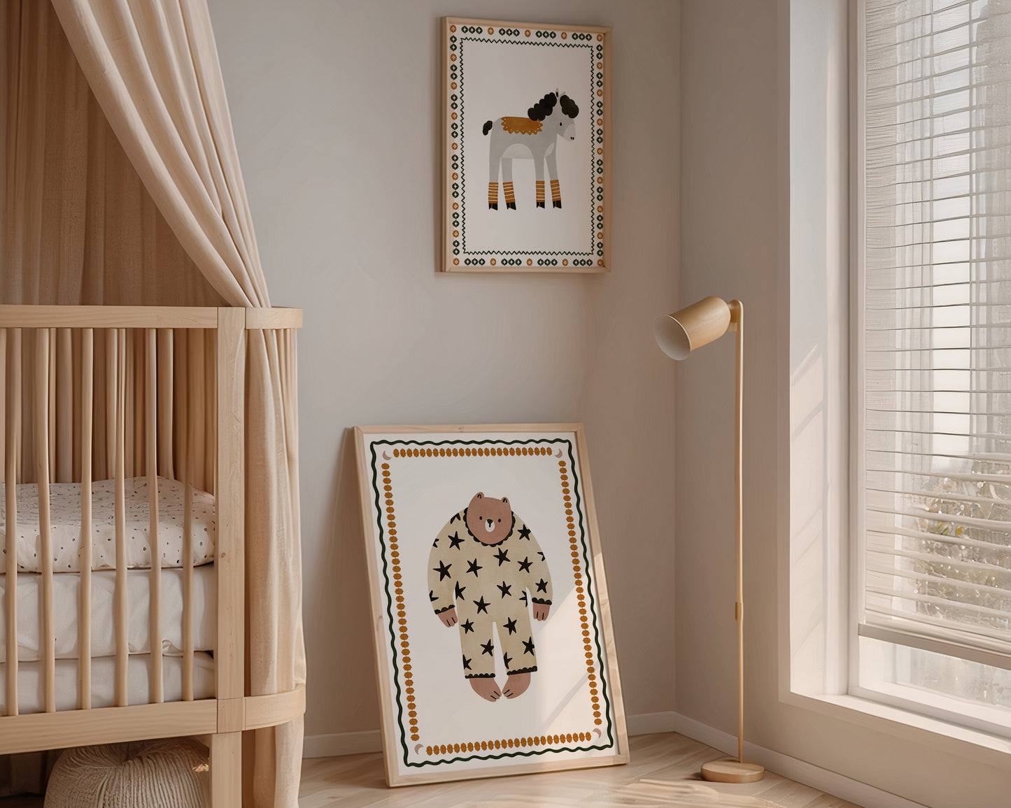 Donkey Art Wall Art Print