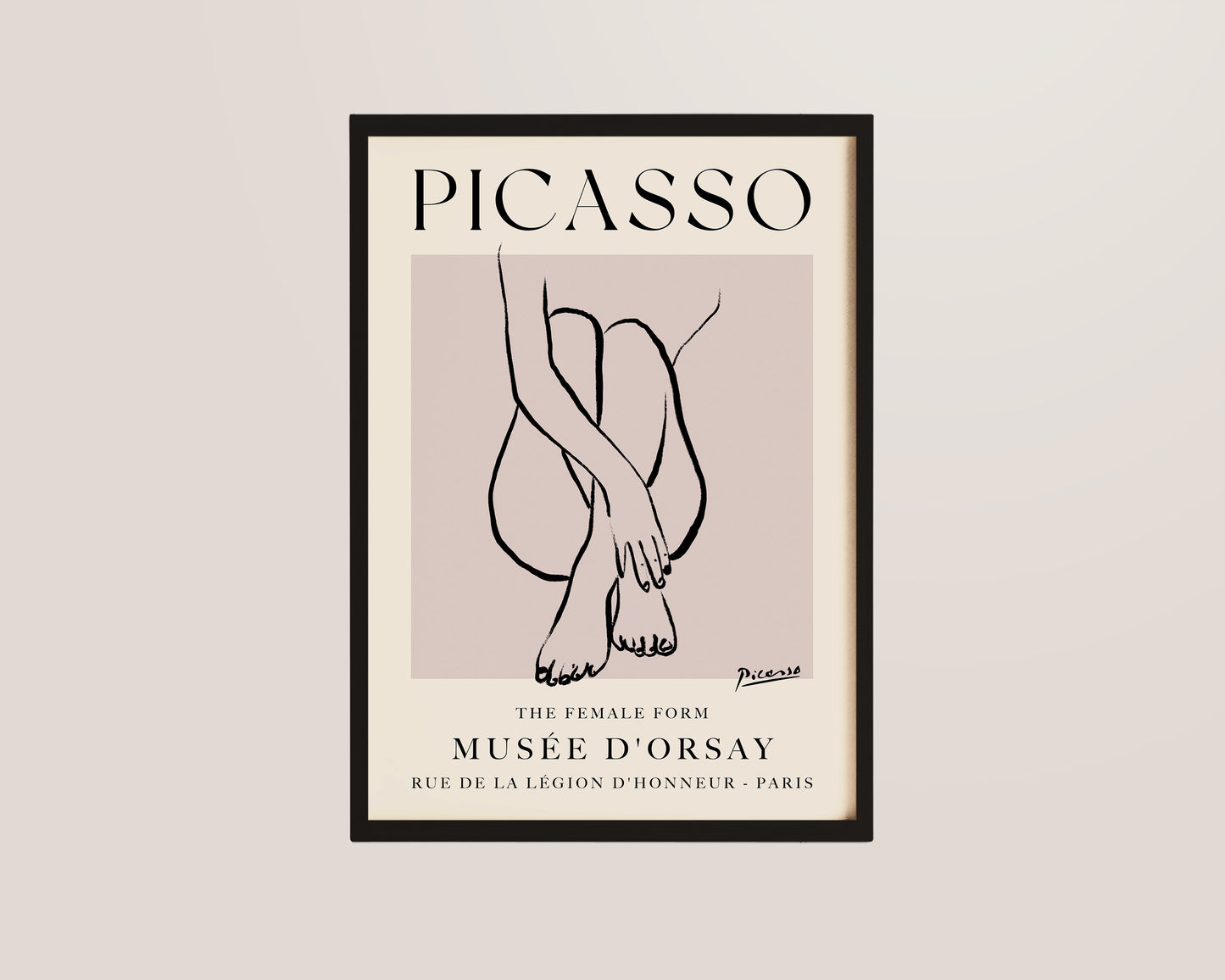 Picasso The Female Form Print