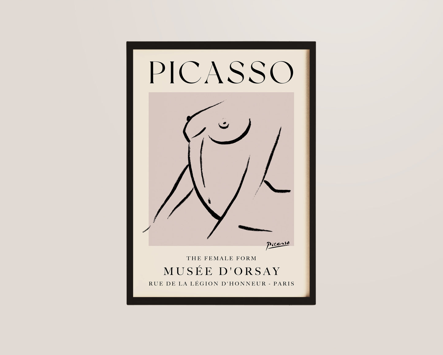 Picasso The Female Form No. 2 Print