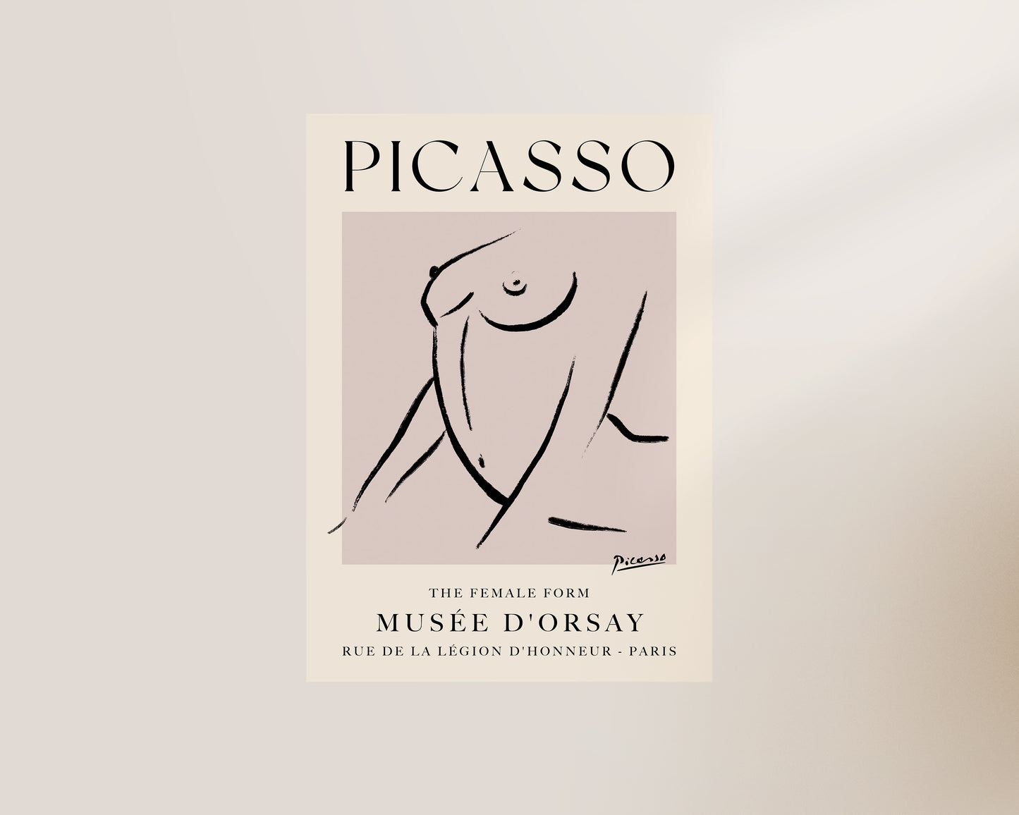 Picasso The Female Form No. 2 Print