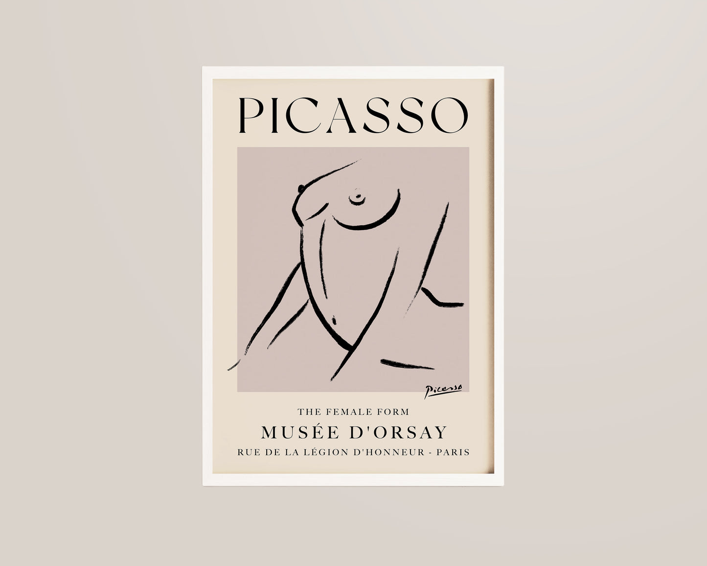 Picasso The Female Form No. 2 Print
