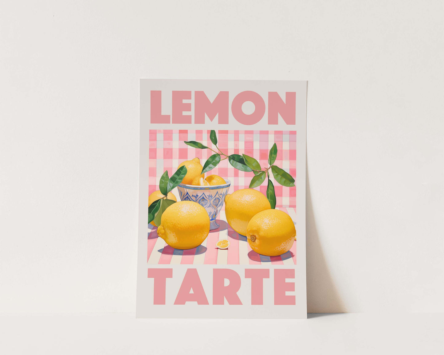 Lemon Tarte Art Wall Art Print
