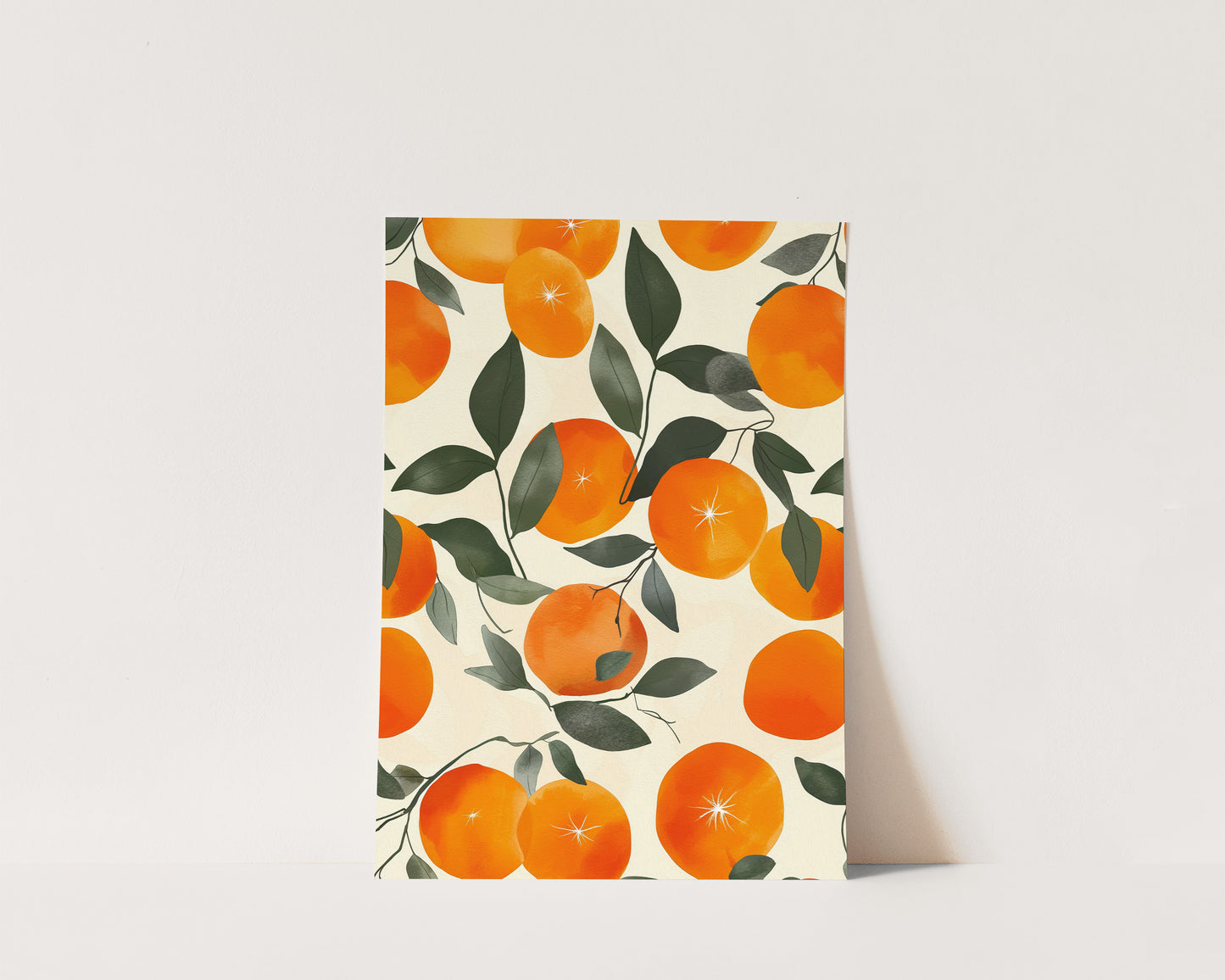 Oranges Art Wall Art Print