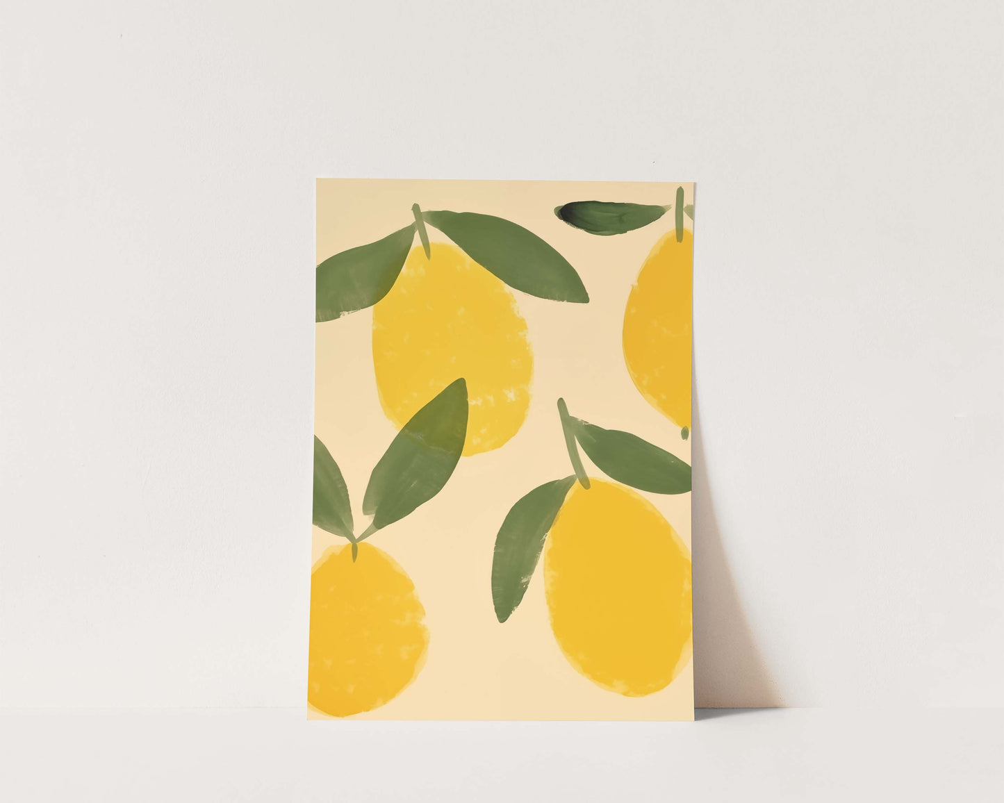 Lemons Art Wall Art Print