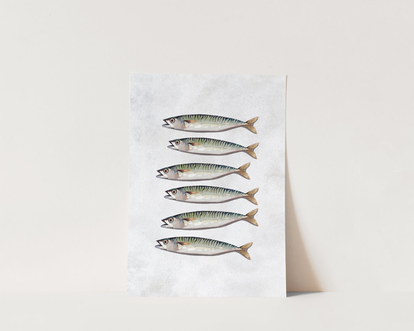 Mackerel Wall Art Print