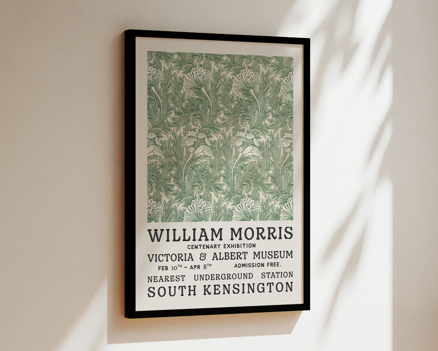 William Morris Green Tapestry Art Wall Art Print