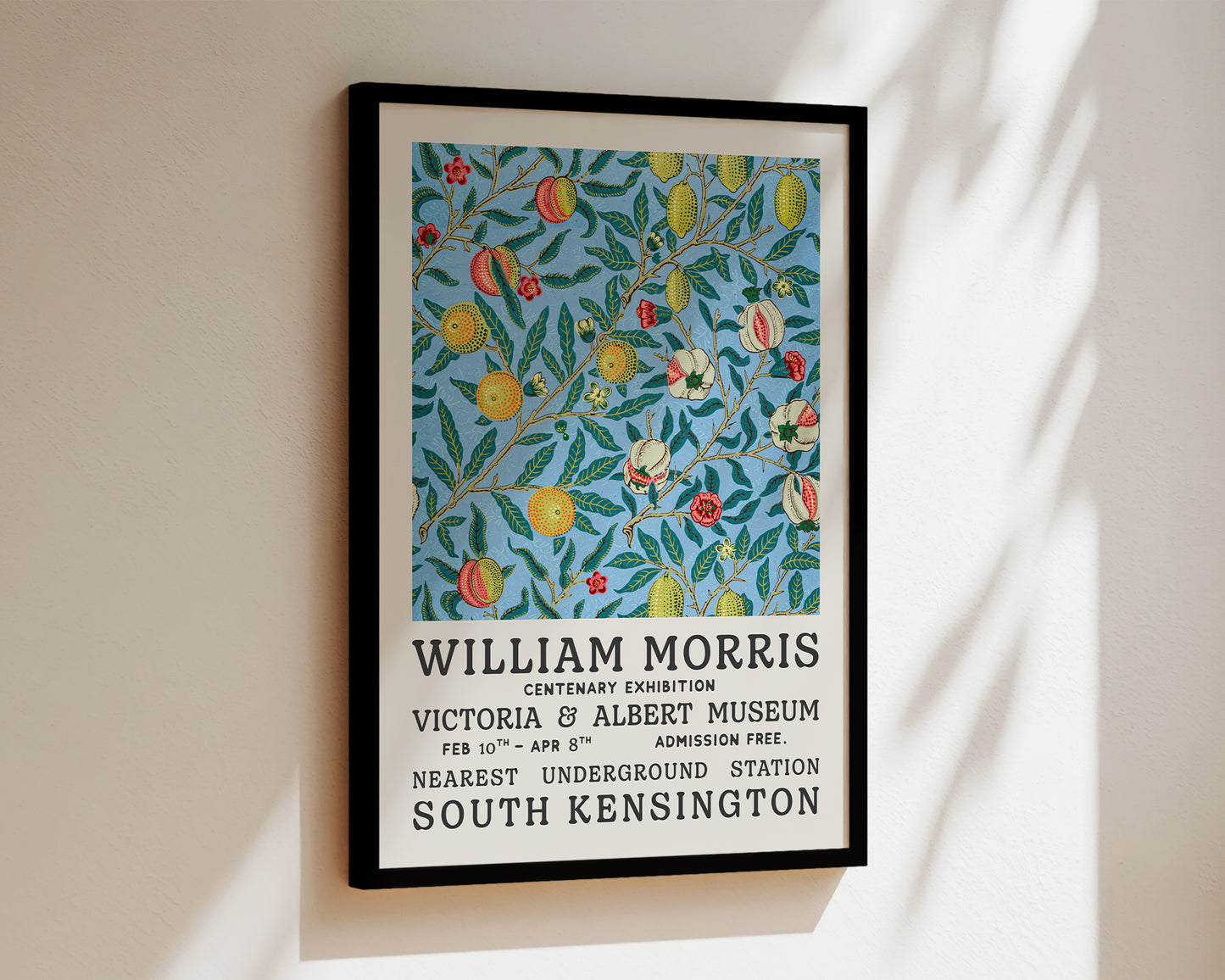 William Morris Four Fruits Art Wall Art Print