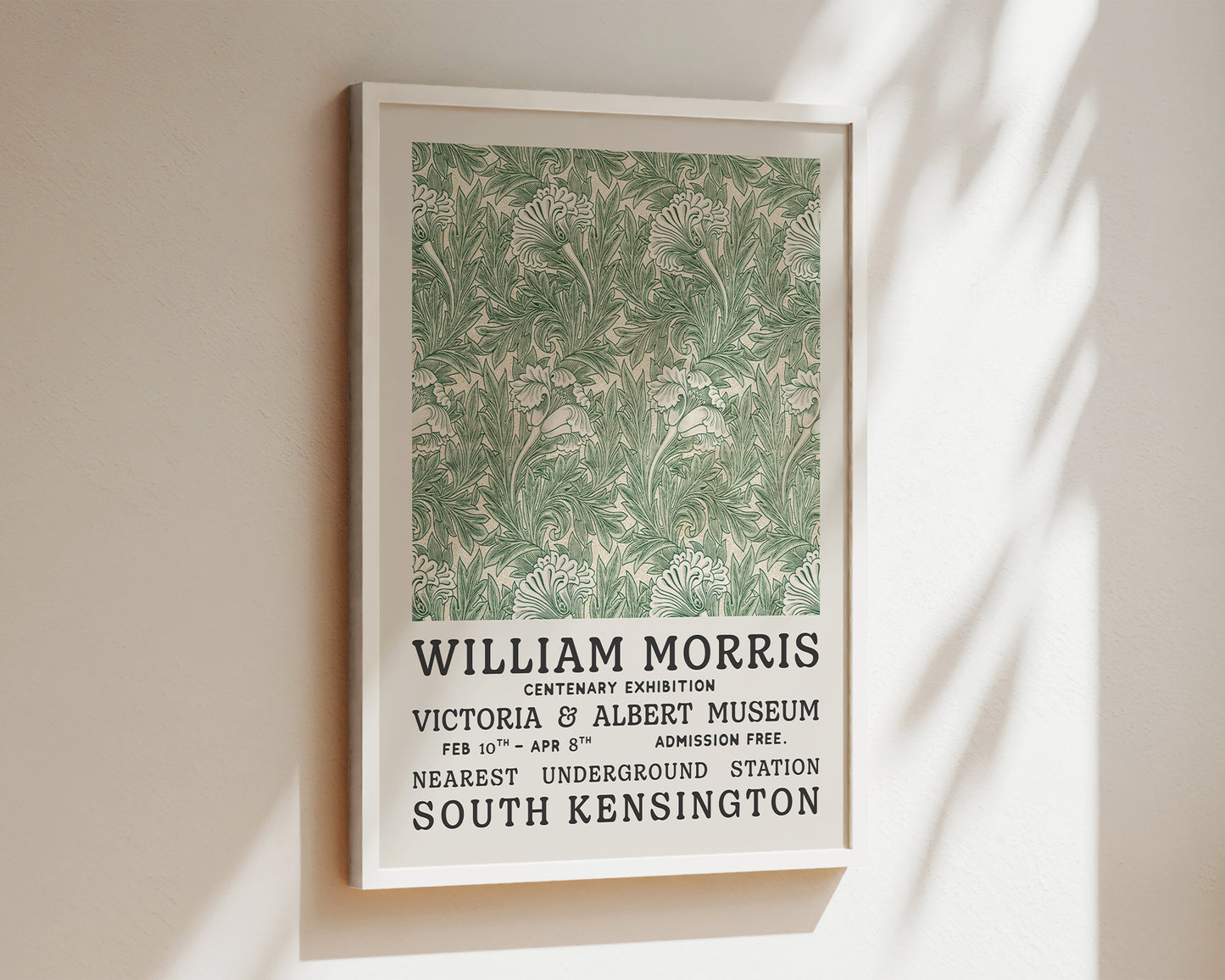 William Morris Green Tapestry Art Wall Art Print