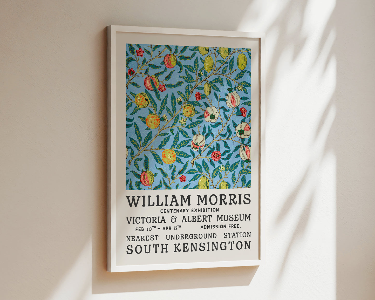 William Morris Four Fruits Art Wall Art Print