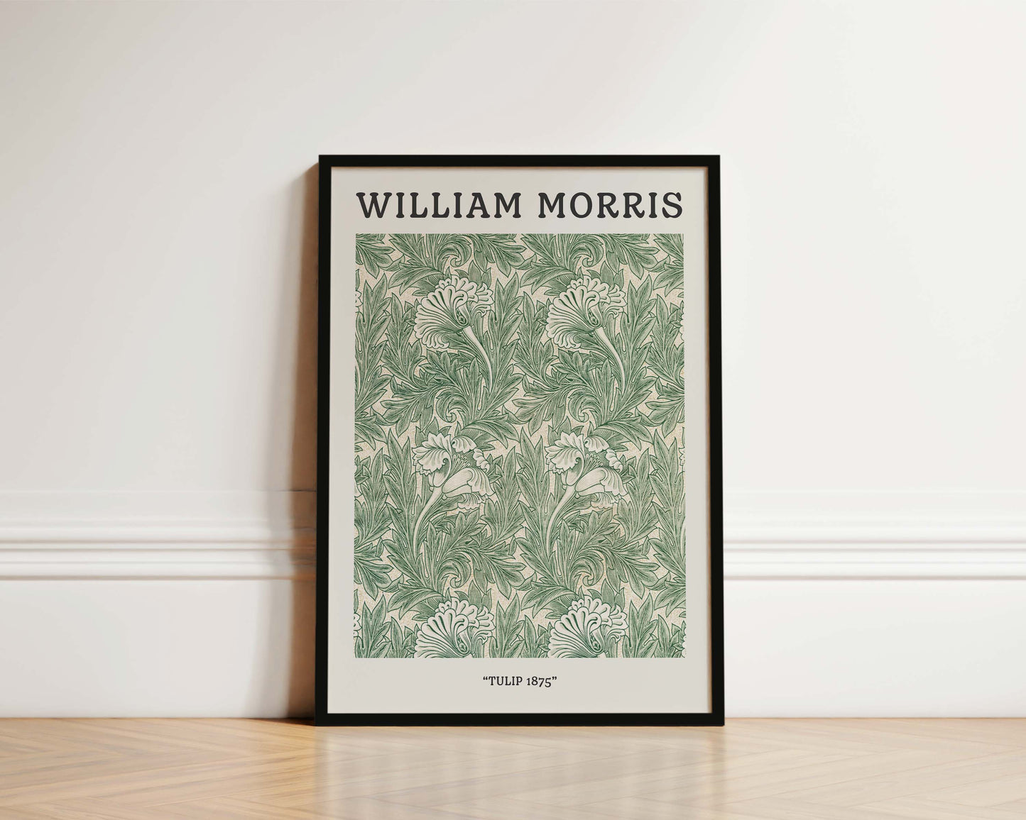 William Morris Tulip 1875 Art Wall Art Print