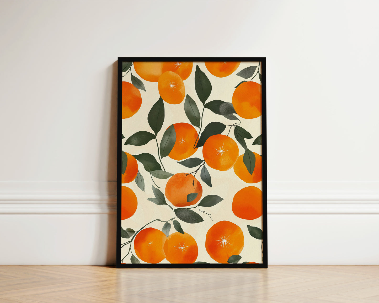 Oranges Art Wall Art Print