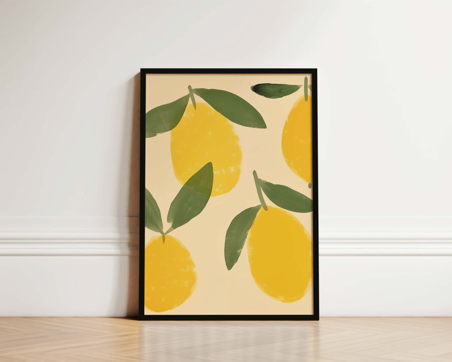 Lemons Art Wall Art Print