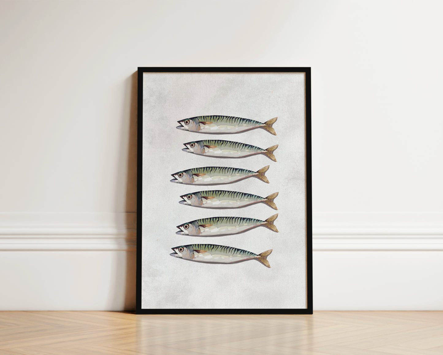 Mackerel Wall Art Print