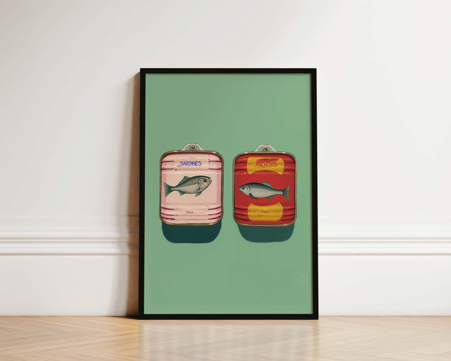 Sardines & Anchovies Art Wall Art Print