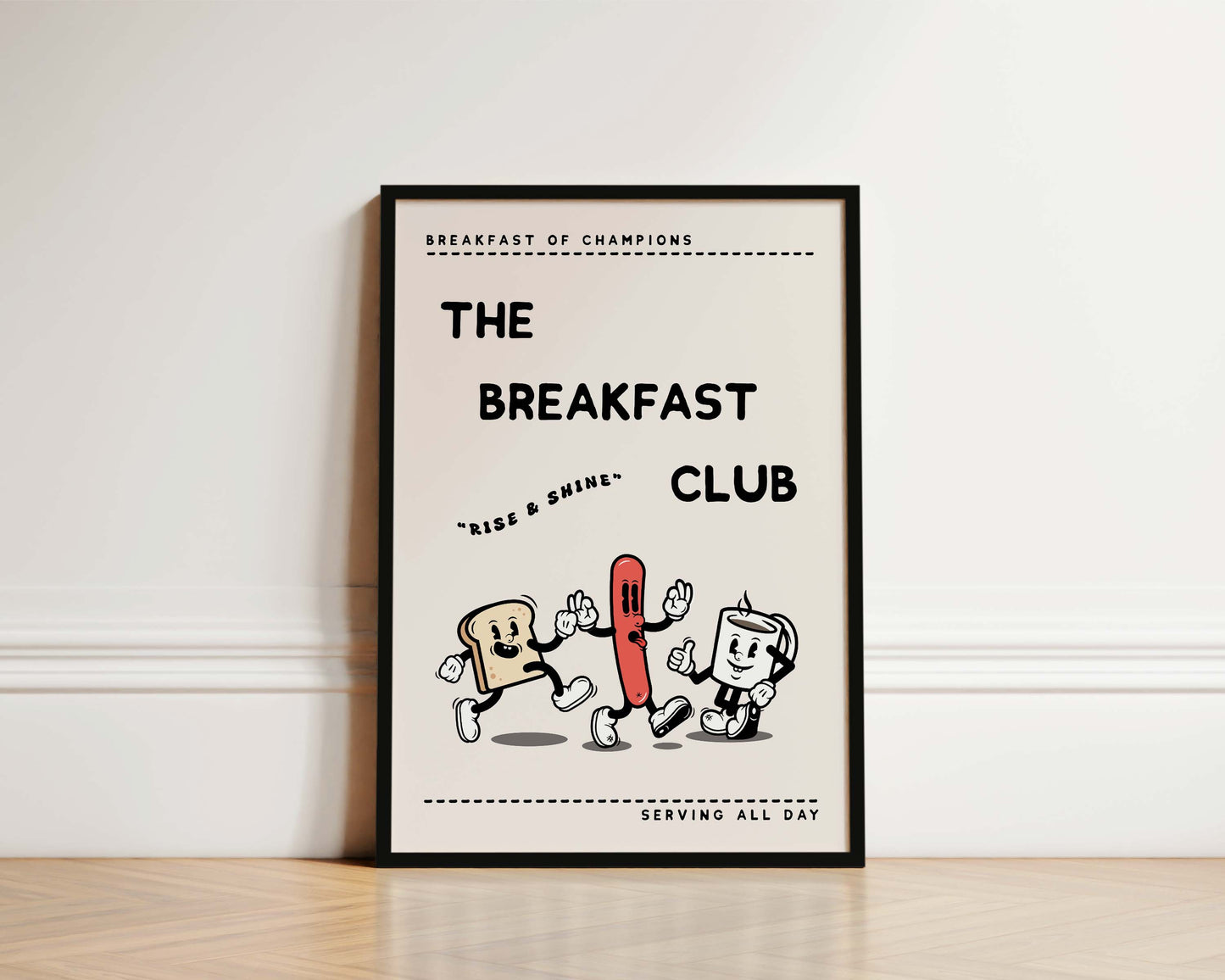 The Breakfast Club Wall Art Print