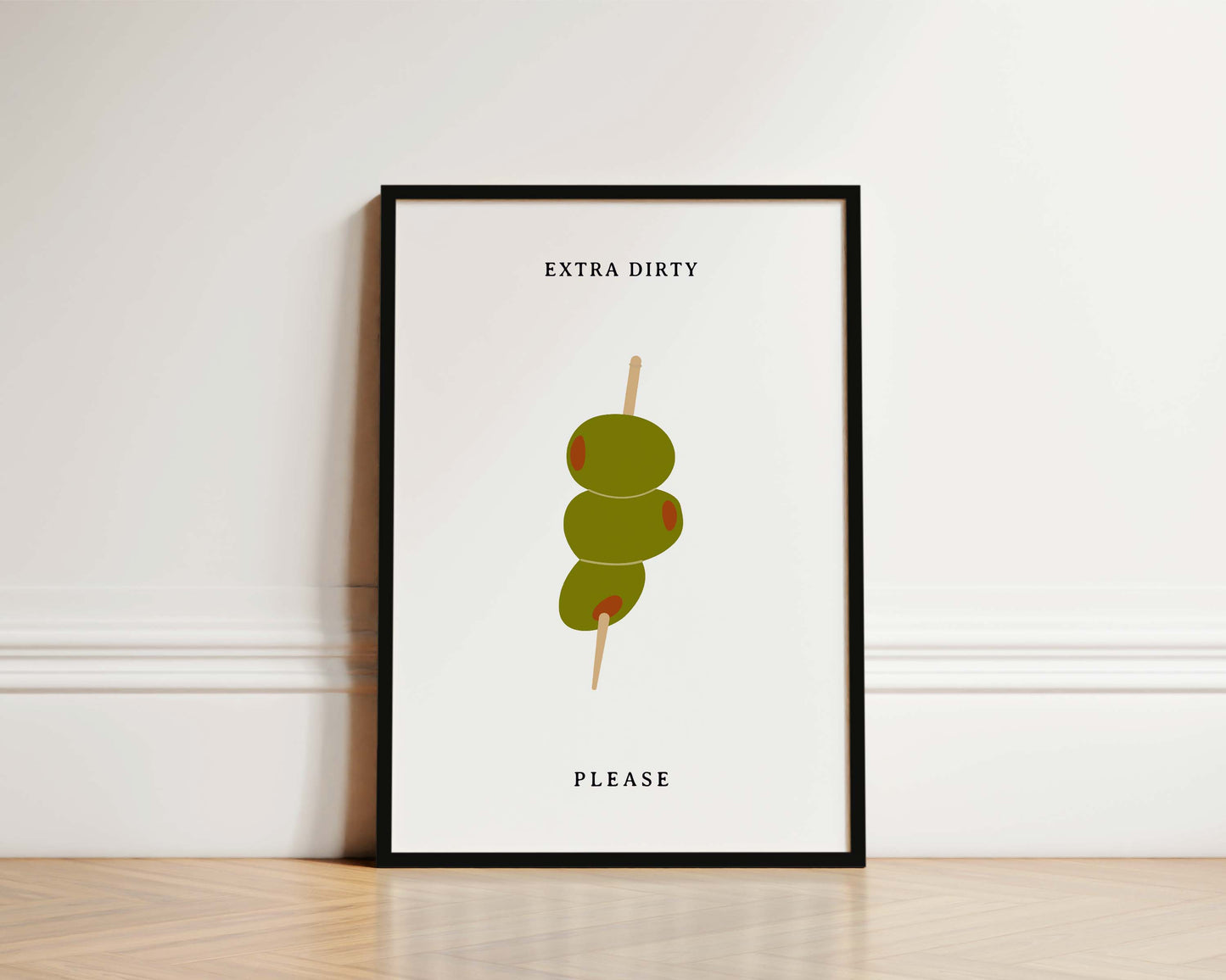 Extra Dirty Please Wall Art Print