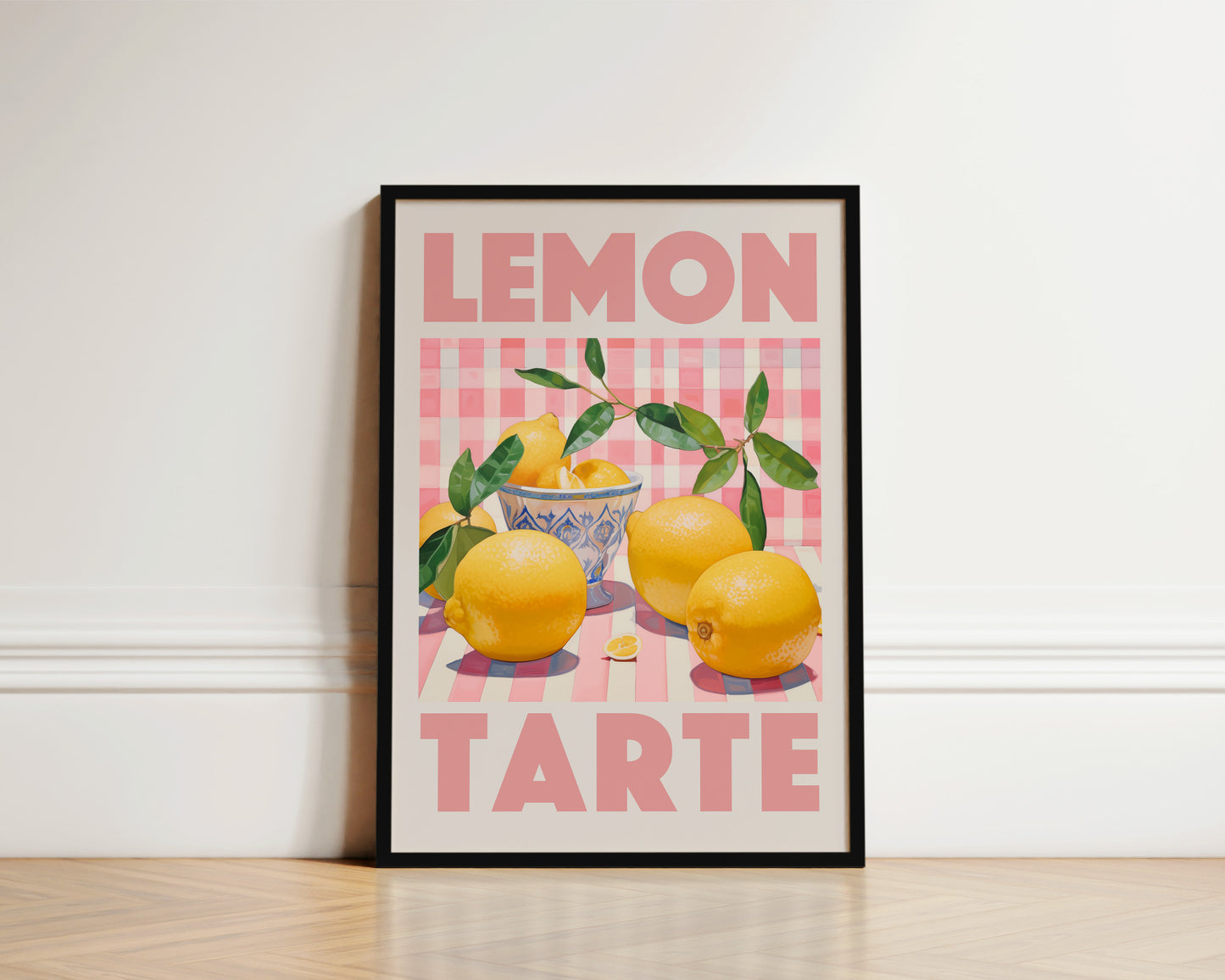 Lemon Tarte Art Wall Art Print