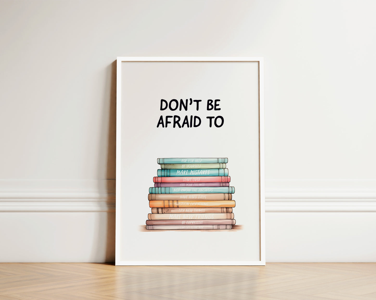 Kids Affirmation Wall Art Print