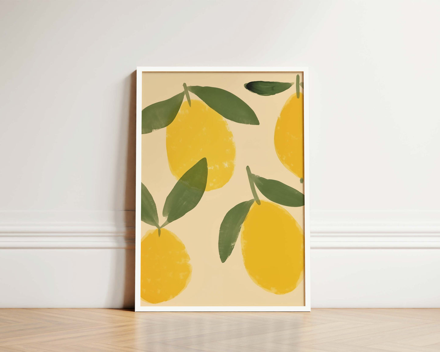 Lemons Art Wall Art Print