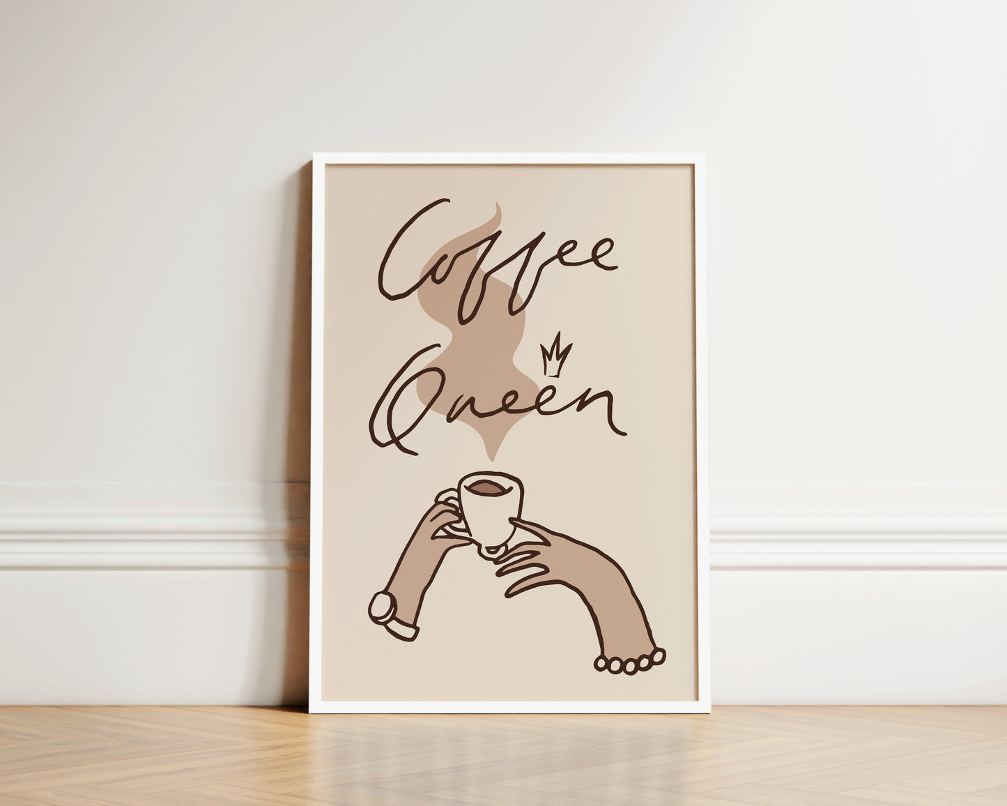 Coffee Queen Wall Art Print