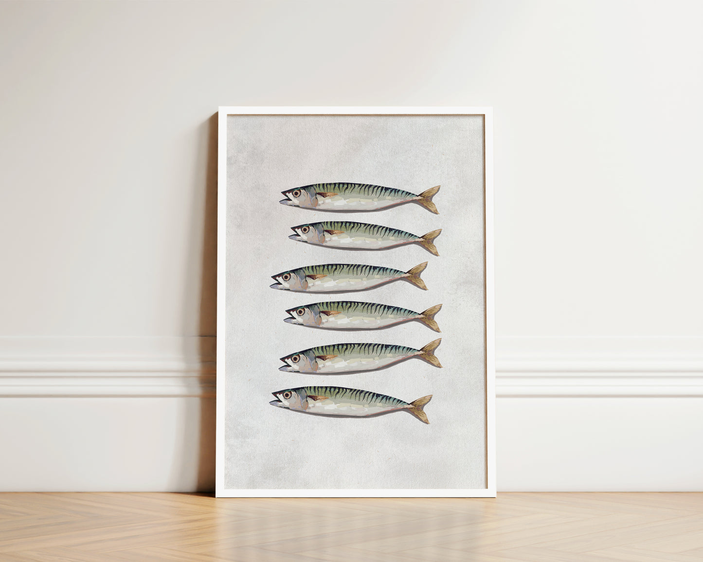 Mackerel Wall Art Print
