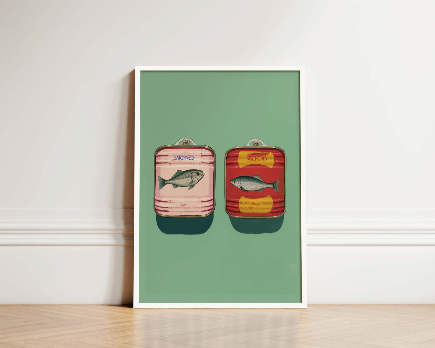 Sardines & Anchovies Art Wall Art Print
