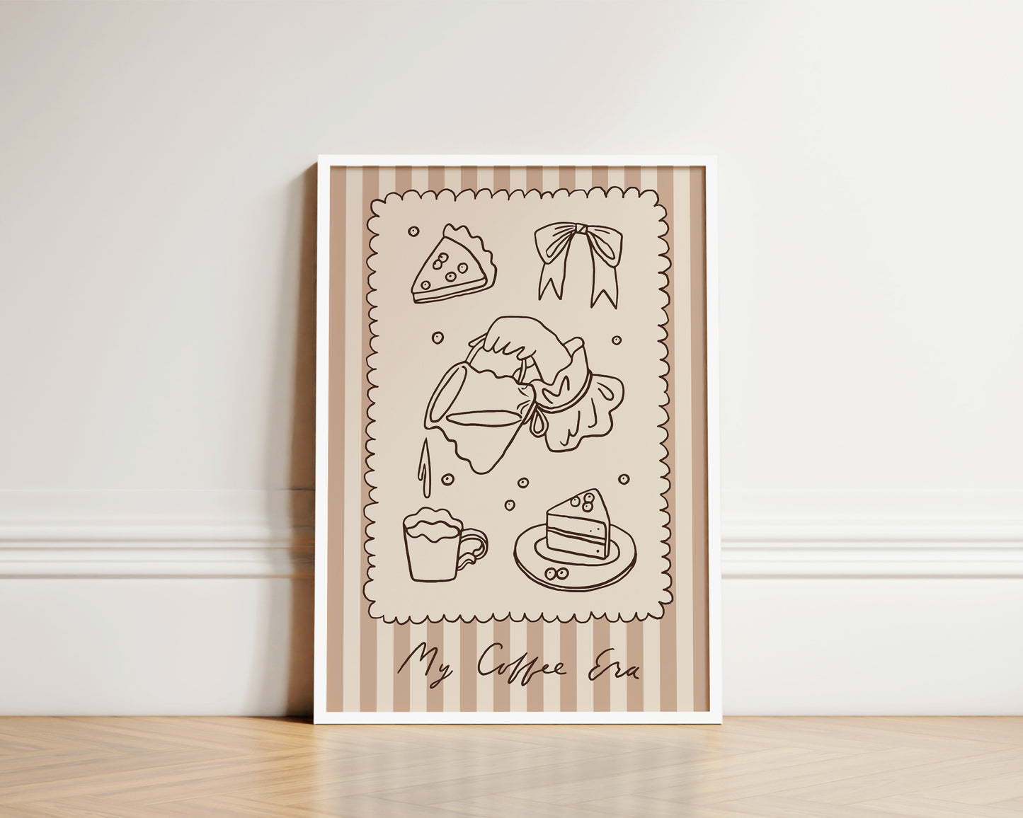 My Coffee Era Wall Art Print