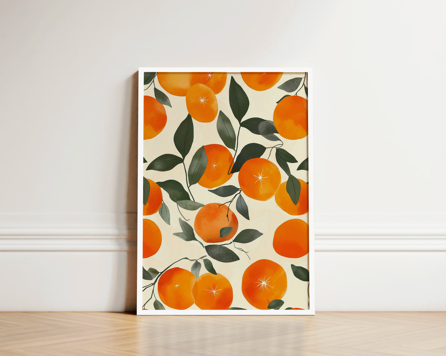 Oranges Art Wall Art Print