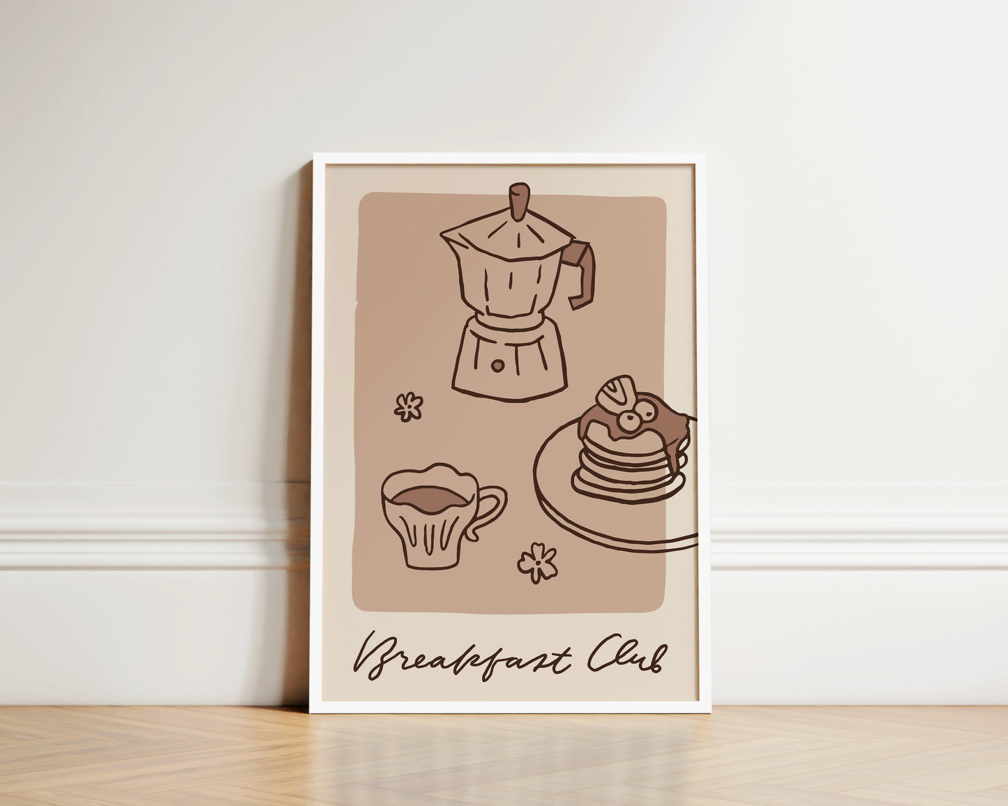 Breakfast Club Dainty Wall Art Print