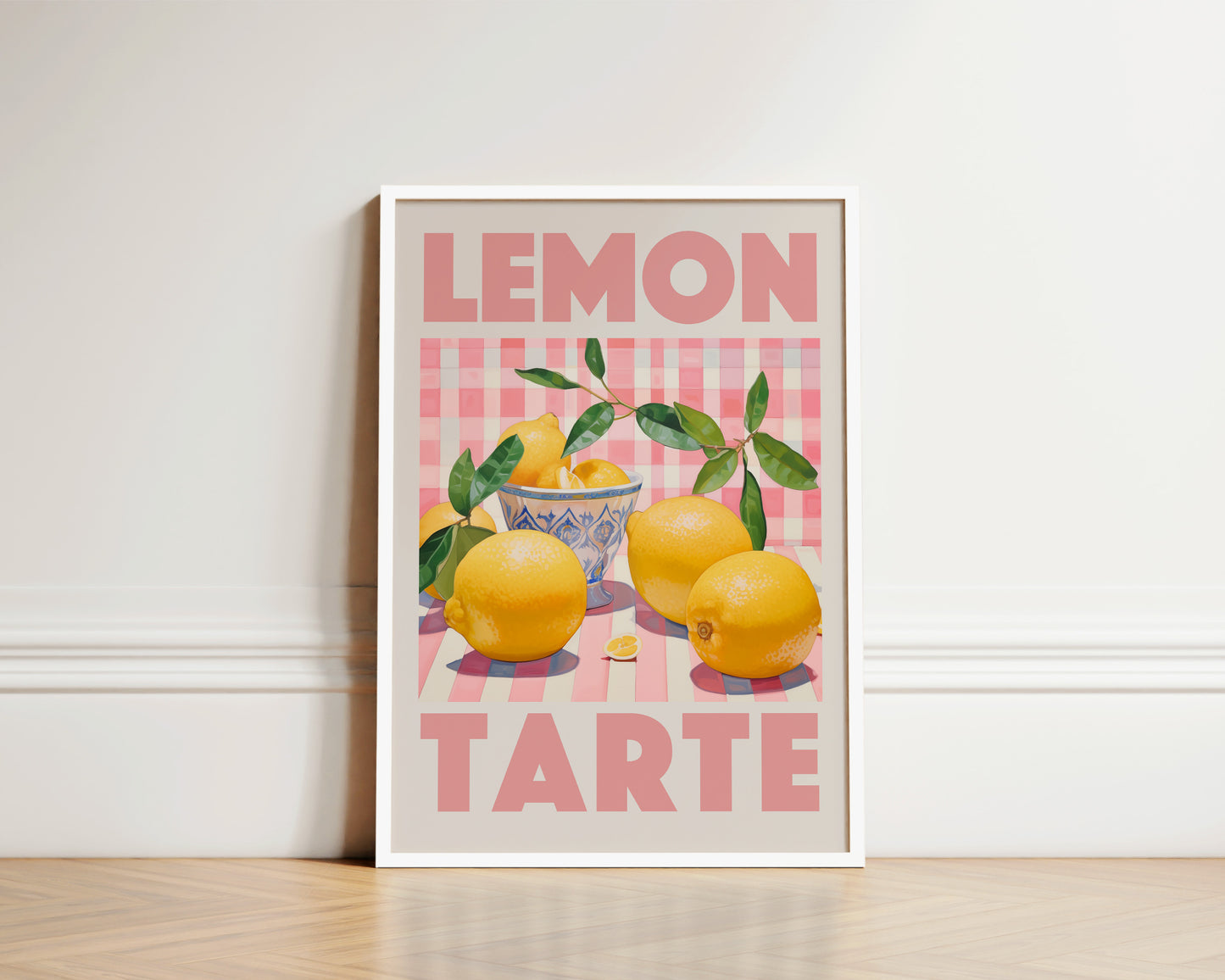 Lemon Tarte Art Wall Art Print