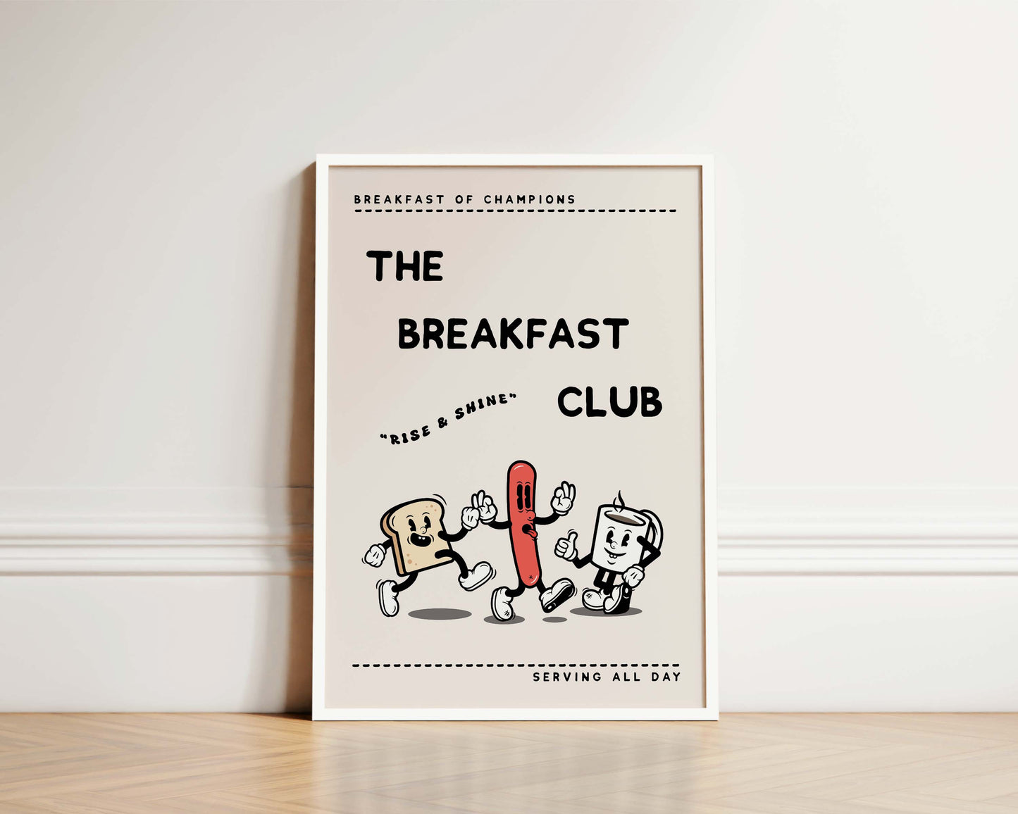 The Breakfast Club Wall Art Print