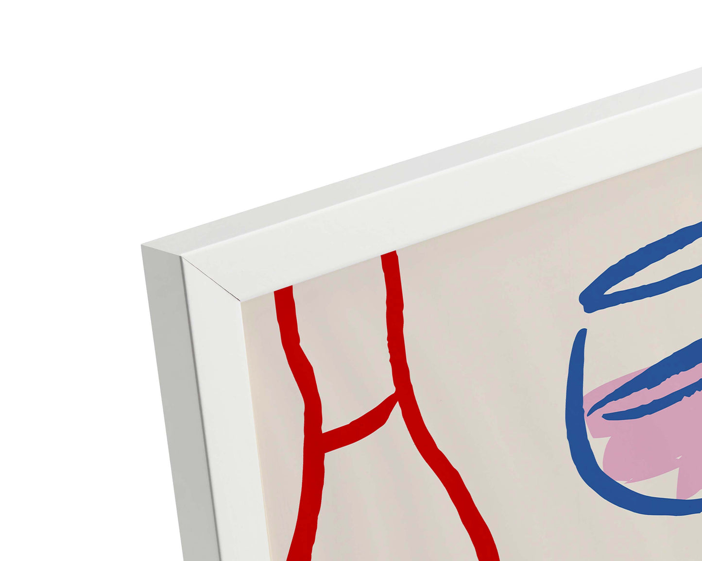 Colourful Wine Wall Art Print