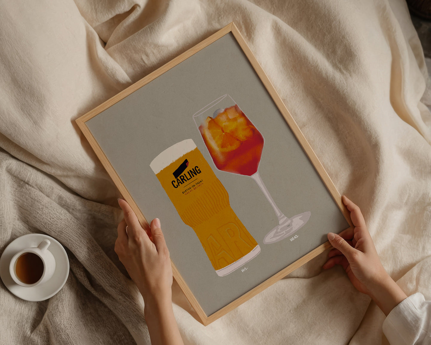 Carling & Aperol Print