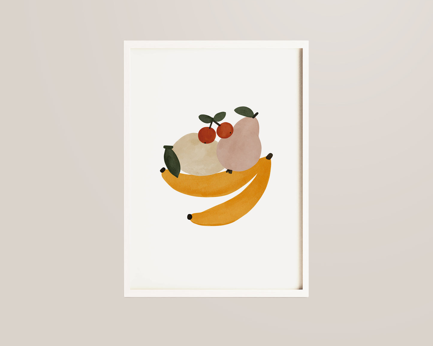 Fruit Still Life Nursery Wall Art Print
