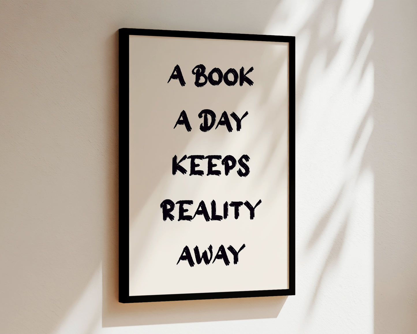 A Book A Day Wall Art Print