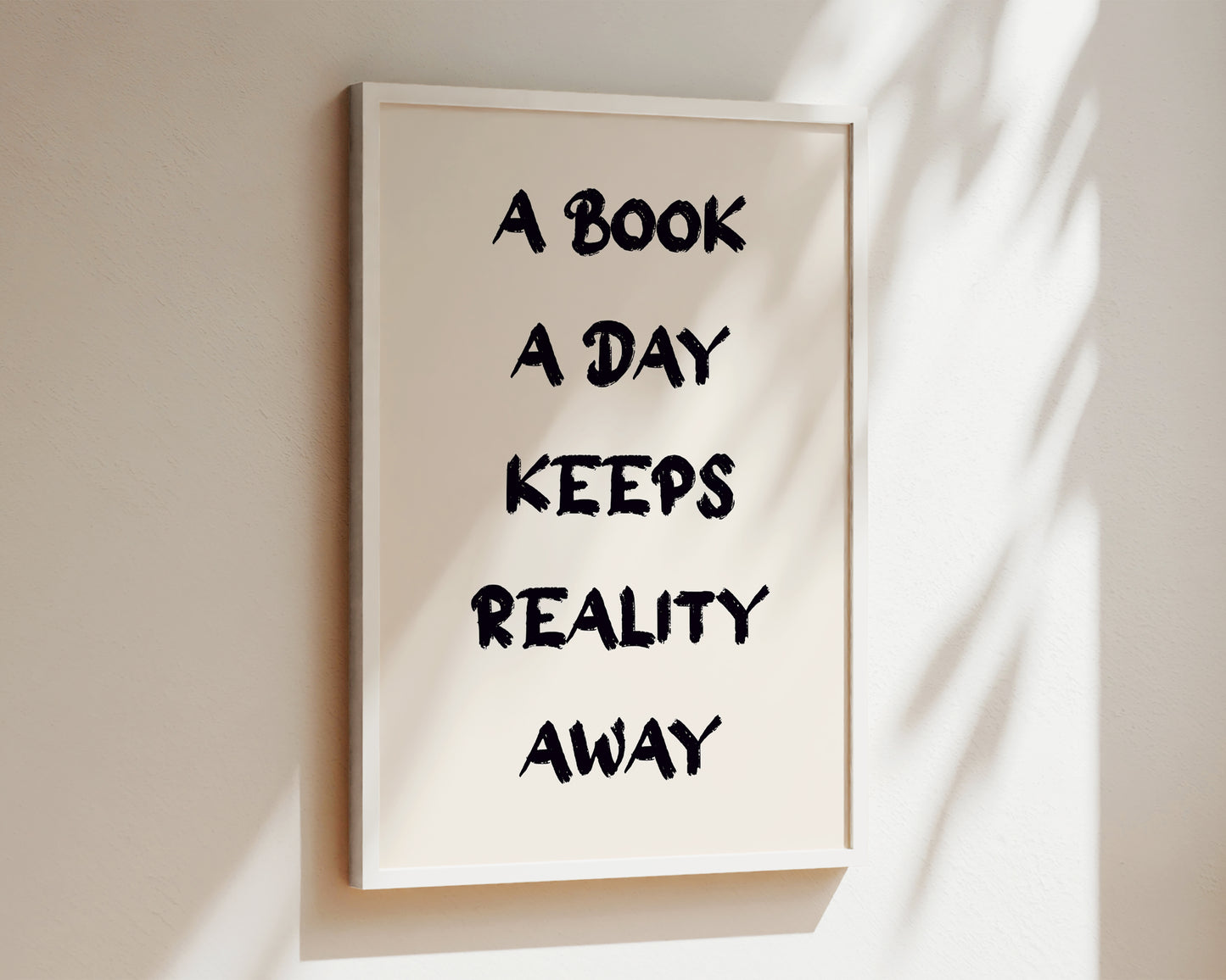 A Book A Day Wall Art Print