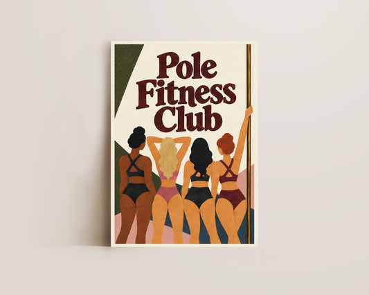 Pole Fitness Club Print
