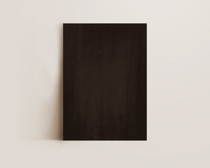 Brown Abstract Wall Art Print