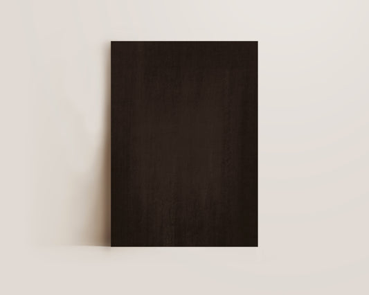 Brown Abstract Wall Art Print