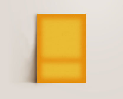 Sunlight Gradient Abstract Wall Art Print