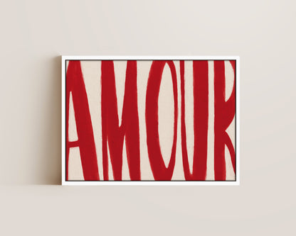 Amour Canvas
