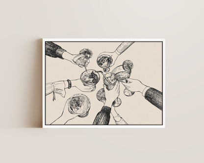 Cheers Landscape Canvas