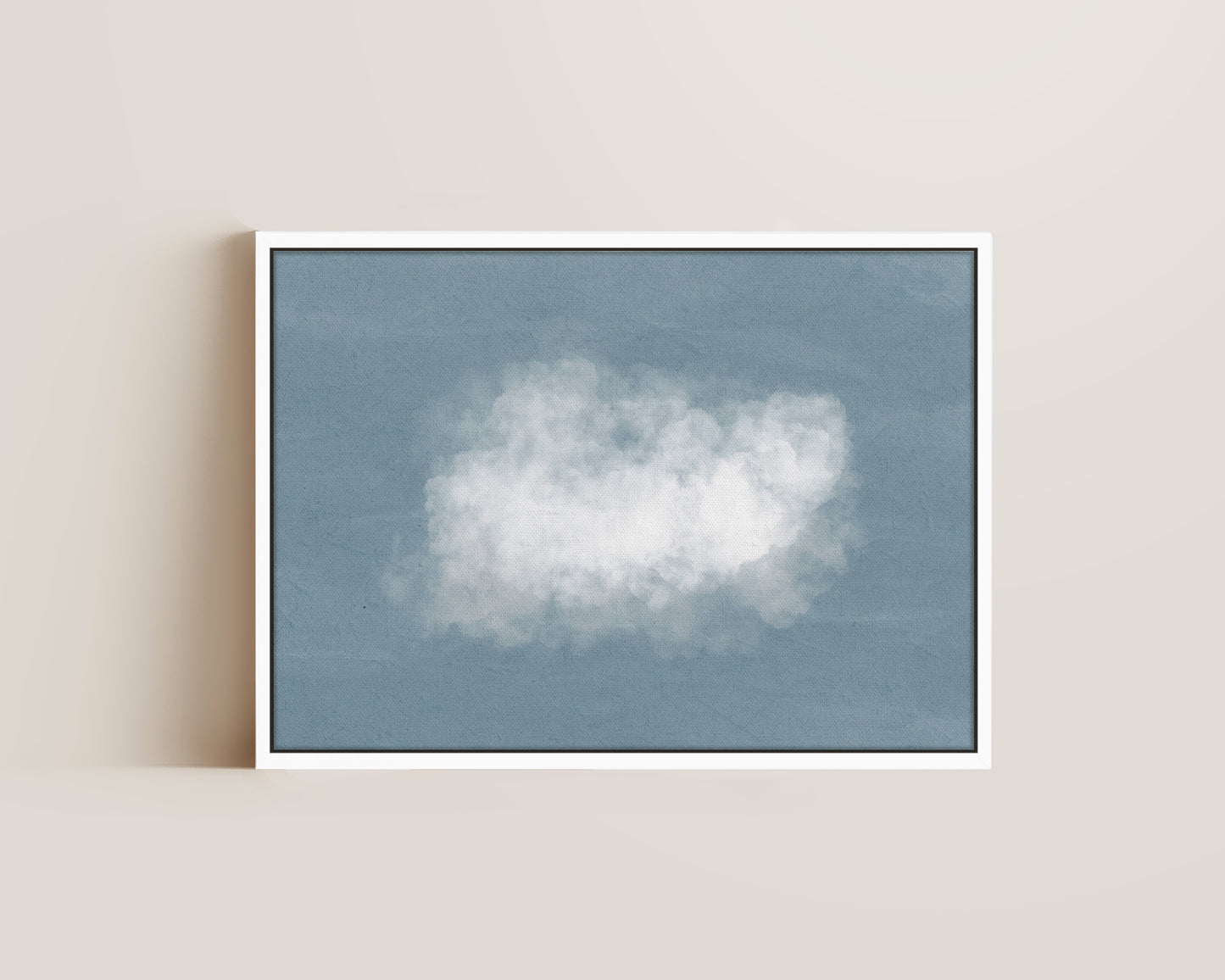 Gloomy Clouds Canvas