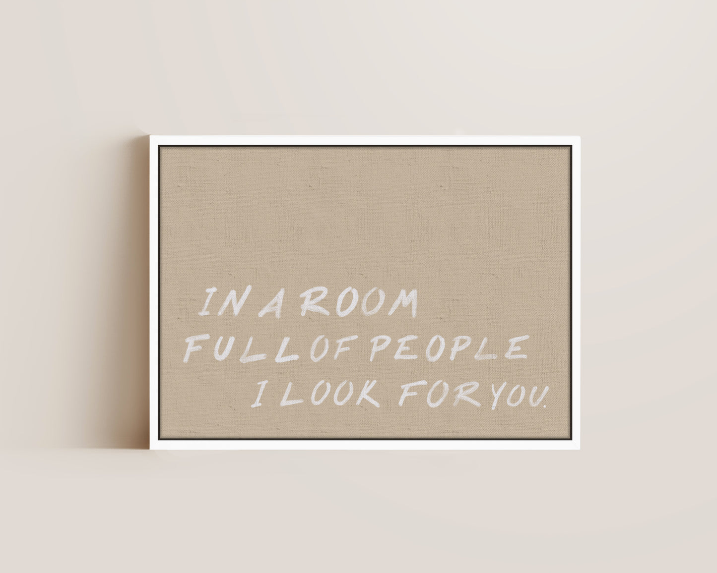 Room Full Of People Canvas