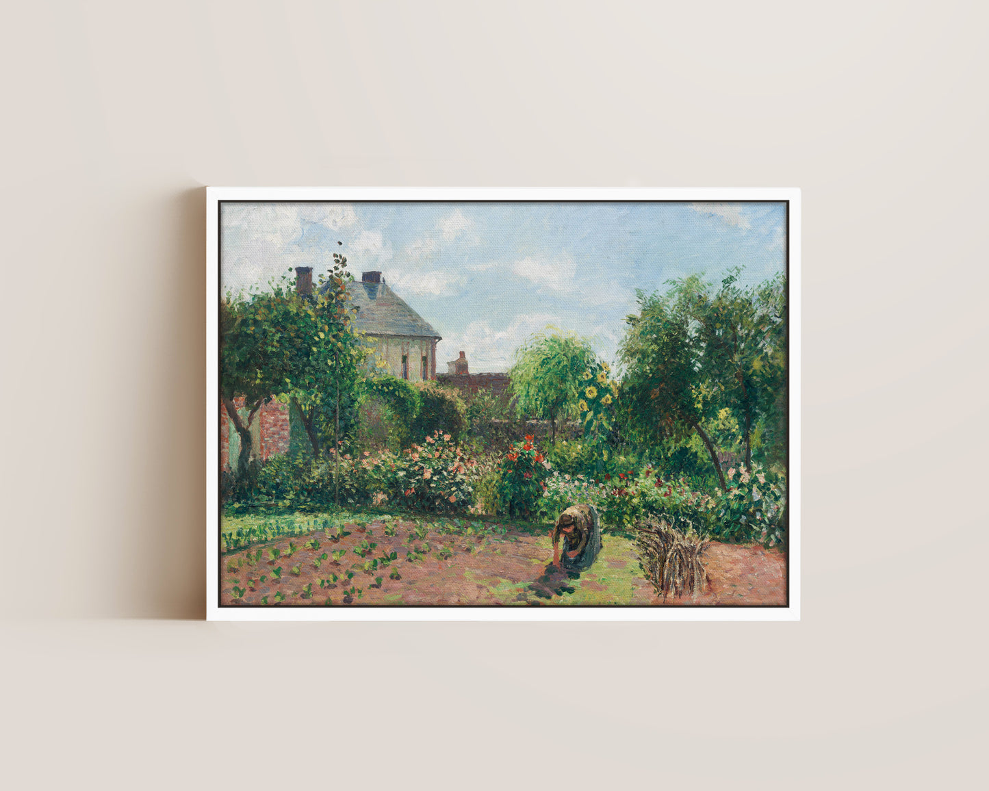 The Artist's Garden Canvas