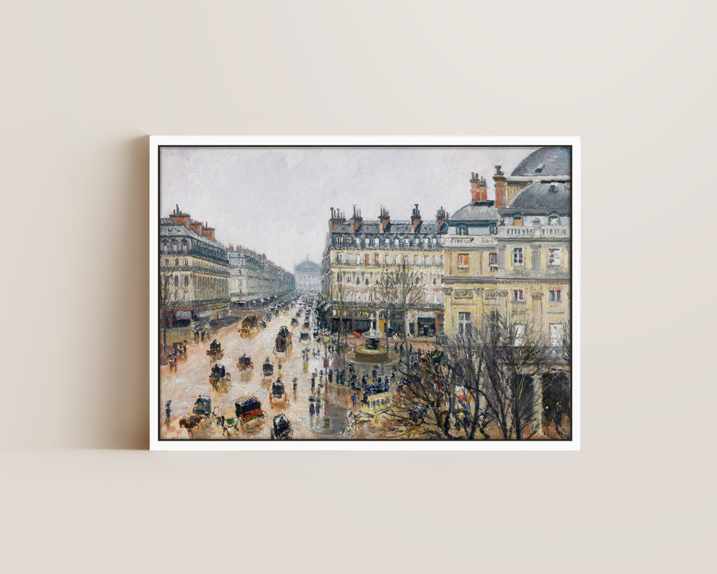 Theatre Square Paris Canvas
